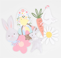 Meri Meri - Easter Şekilli Stickerlar