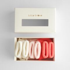 Yenidoğan Üçlü Çorap Seti, Nar Çiçeği