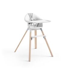 Clikk Bamboo Mama Sandalyesi, White
