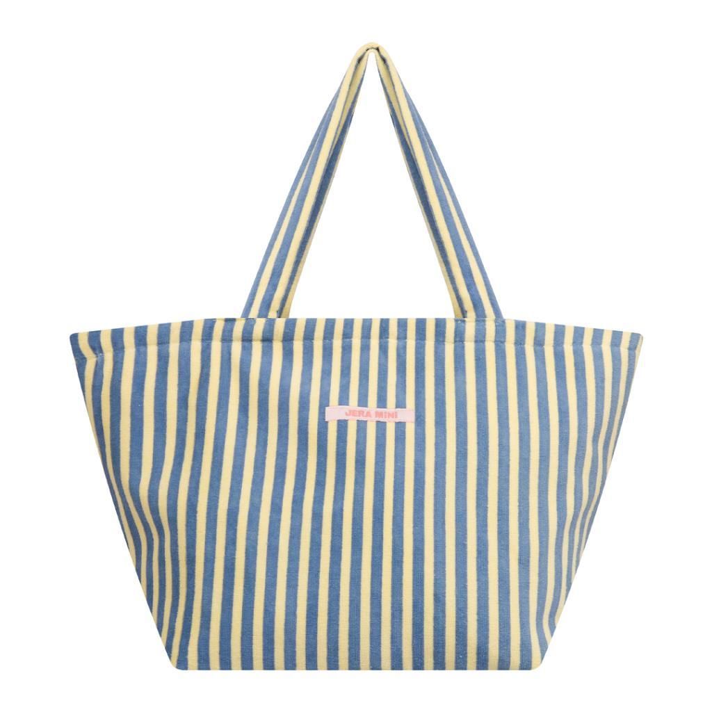 Jera Mini Plaj Çantası, Sarı/Mavi