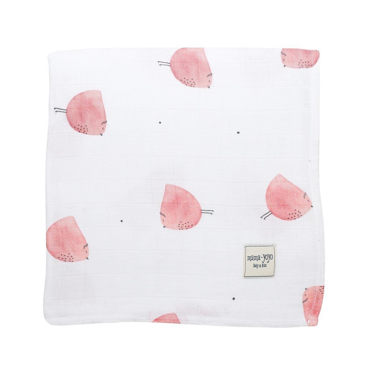 Mama Yoyo Müslin Örtü (120x120), Tombul Kuş