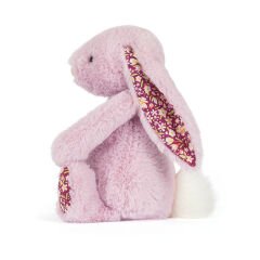 Jellycat Tavşan Uyku Arkadaşı, Çiçekli Lila Luxe (Orta)