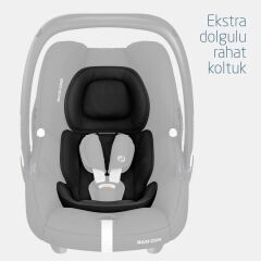 Maxi-Cosi Cabrio Fix I-Size Bebek Oto Koltuğu (0-13 kg), Essential Black