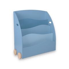Atelir Mignon Wavy Kitaplık, Mavi