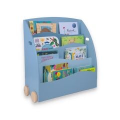 Atelir Mignon Wavy Kitaplık, Mavi