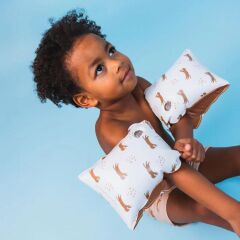 Swim Essentials Yüzme Kolluğu, Brown Leopard (2-6 Yaş)