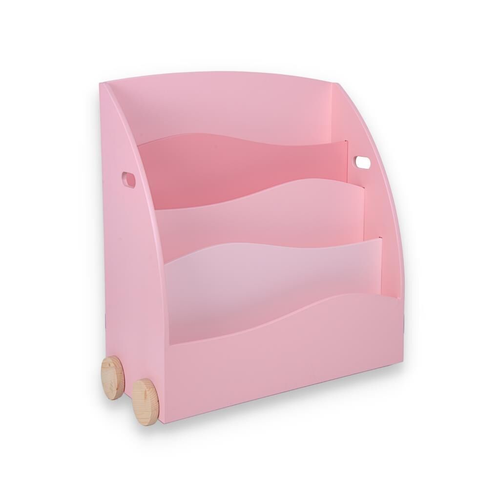 Atelier Mignon Wavy Kitaplık, Pembe
