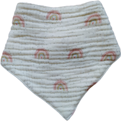 Mama Yoyo Müslin Üçgen Önlük, Rainbow