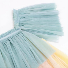 Meri Meri - Rainbow Ruffle Princess Dress-Up - 5-6 Years - Fırfırlı Gökkuşağı Elbisesi - 5-6 Yaş