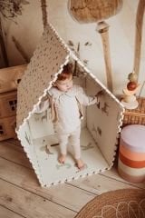 Eevaa Puzzle Oyun Matı, Alphabet / Terazzo