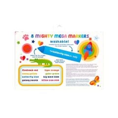 Ooly Mighty Mega Jumbo 8li Keçeli Kalem