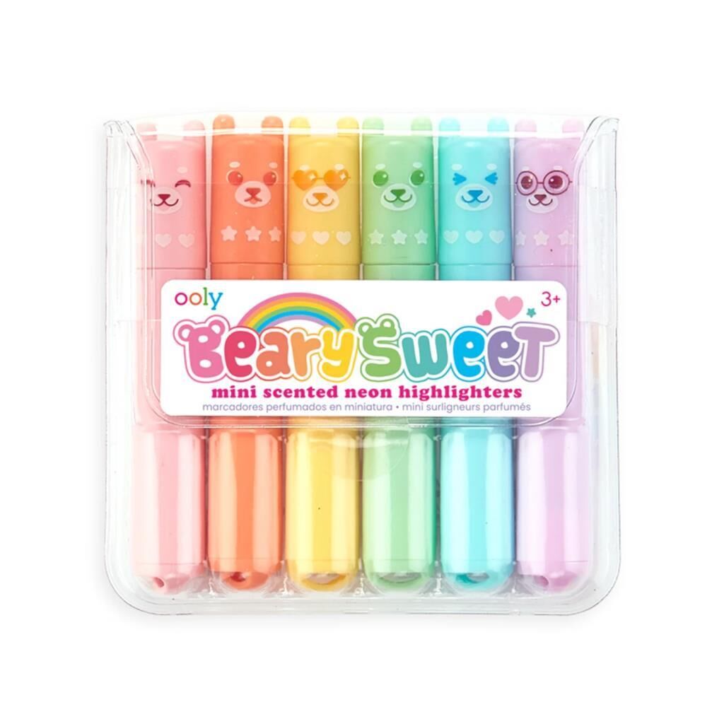 Ooly Beary Sweet Mini Kokulu 6lı Highlighter