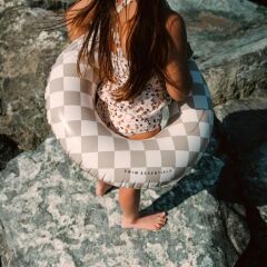 Swim Essentials Yüzme Simidi, Sand Check (55 cm)