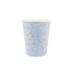 Meri Meri - Vintage Ditsy Bardaklar - 8 Adet