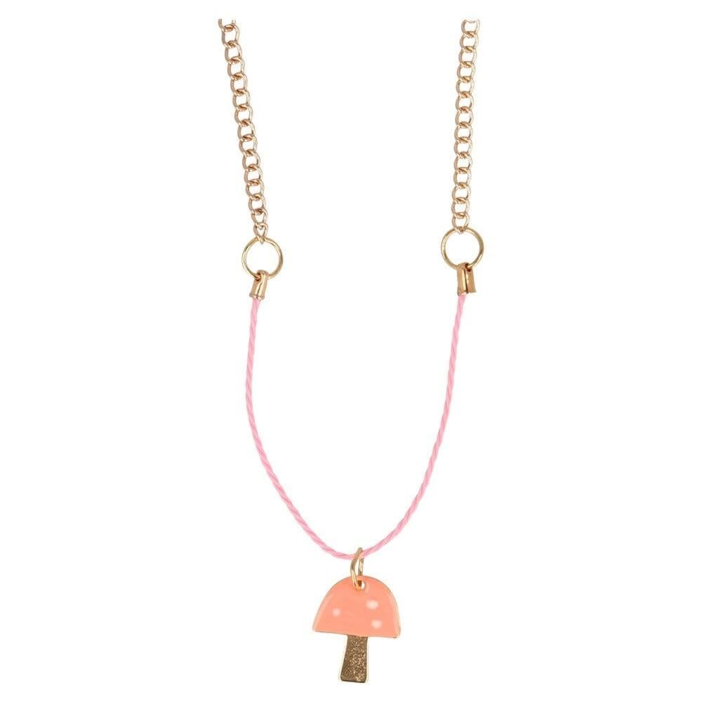 Meri Meri - Enamel Mushroom Necklace - Mantar Kolye