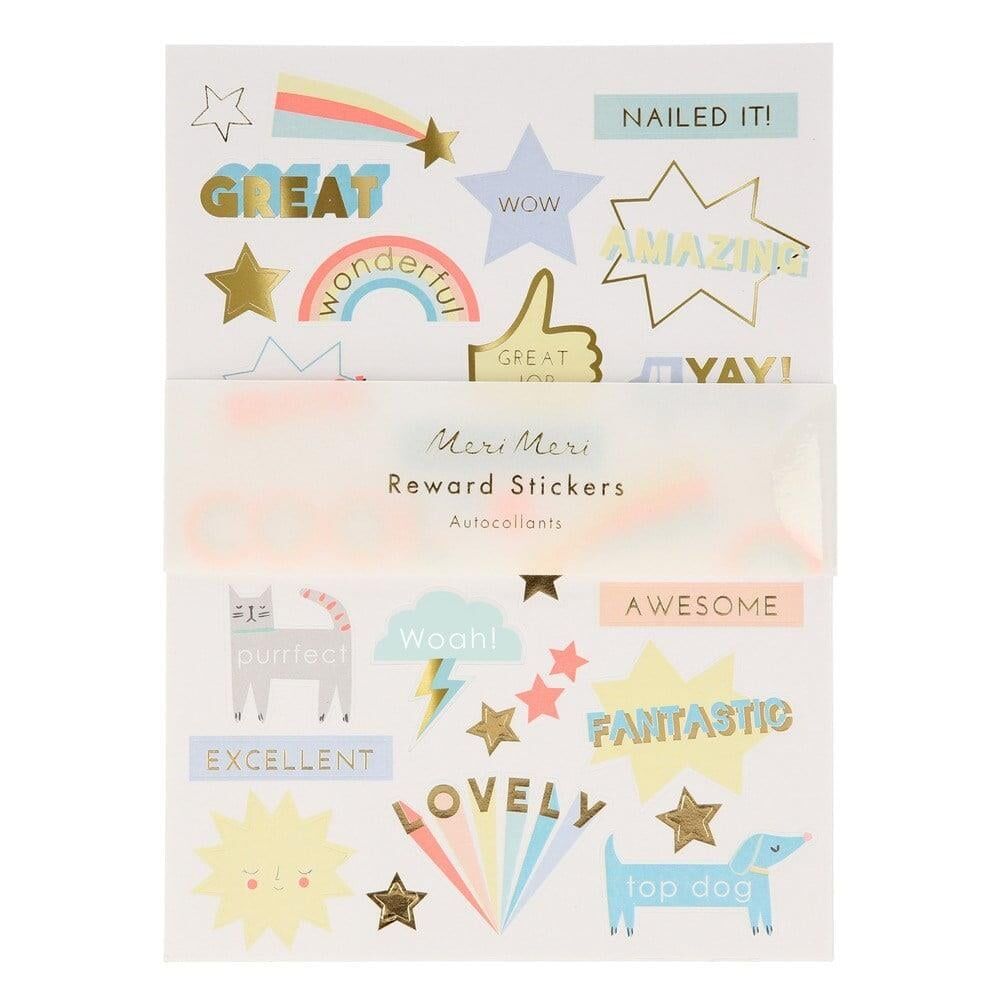 Meri Meri - Reward Stickers - Ödül Çıkartmaları - 10 Sayfa