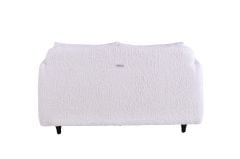 Pietra Beyaz 2'li Koltuk, Gri Kırlent