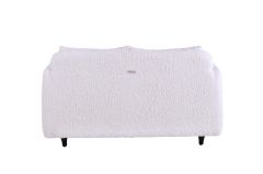 Pietra Beyaz 2'li Koltuk, Pembe Kırlent