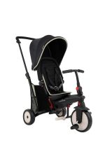 SmarTrike STR3 Plus 5’i 1 Arada Modüler Katlanabilir Bebek Arabası ve Üç Tekerlekli Bebek Bisikleti - Black