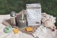 Paslanmaz Çelik Yiyecek Termosu,  Mineral grey/Sage green 300 ml