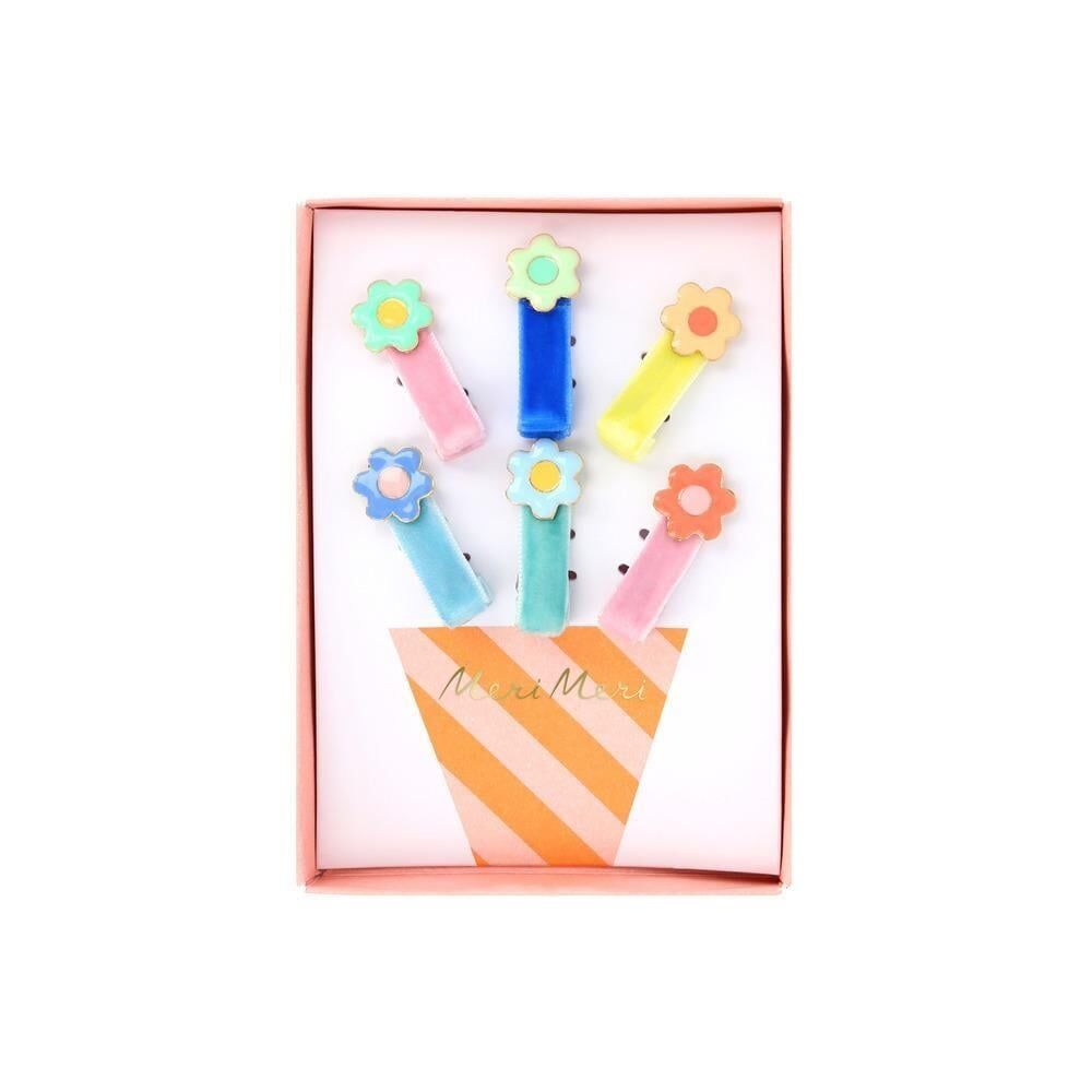 Meri Meri - Papatya Tokalar - 6 Adet