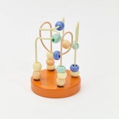 Classic World Ahşap Boncuklu Labirent - Turuncu