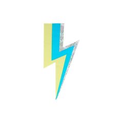 Meri Meri - Lightning Bolt Napkin - Şimşek Peçeteler - 16'Lı