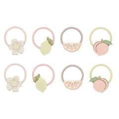 Mimi & Lula Peachy Citrus Mini 8'li Lastik Toka