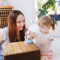 Classic World Ahşap Boncuklu Labirent - Mint