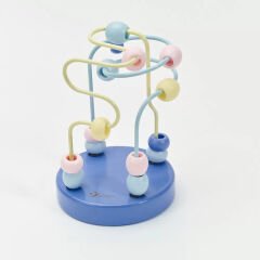 Classic World Ahşap Boncuklu Labirent - Mavi