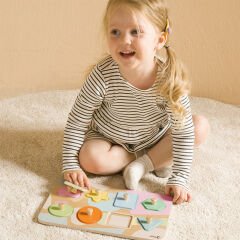 Classic World Ahşap Geometrik Yapboz