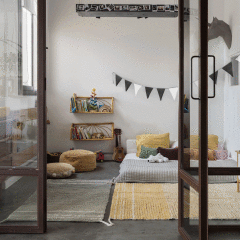 Twin Amber Çift Taraflı Halı, S