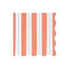 Meri Meri - Çizgili Peçeteler - L - 16 Adet