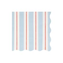 Meri Meri - Çizgili Peçeteler - L - 16 Adet