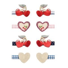 Mimi & Lula Red Cherries Mini 8'li Toka