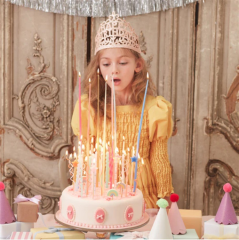 Meri Meri - Mixed Tall Tapered Candles - Karışık Uzun Mumlar - 12'Li