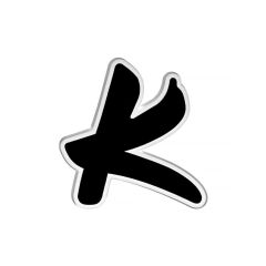 LIGHT PLUS NINE Rozet Harf / K