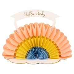 Meri Meri - Rainbow Card - Gökkuşağı Tebrik Kartı
