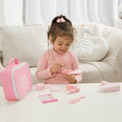 Classic World Ahşap Makyaj Seti