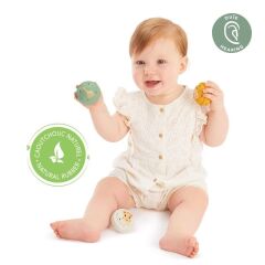 Sophie La Girafe 3'lü Kauçuk Müzikli Toplar