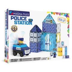 MAGNA-TILES® - Police Station - 35 Parça