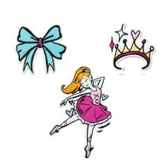 LIGHT  PLUS NINE Rozet Ballerina Set