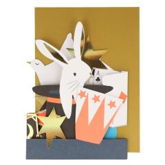 Meri Meri - Magic Concertina Card - Sihir Tebrik Kartı