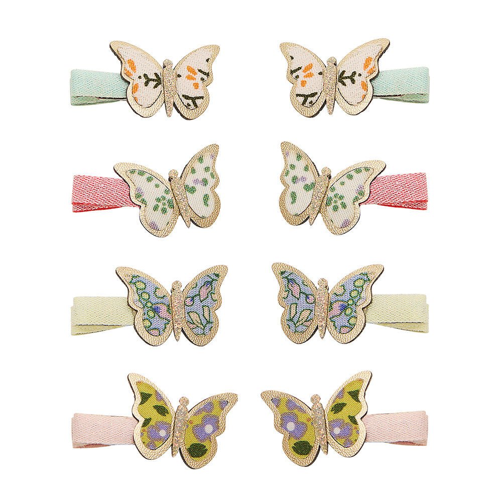 Mimi & Lula Floral Butterfly Mini 8'li Toka