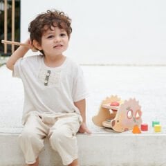 Classic World Ahşap Kirpi Aktivite Oyuncağı