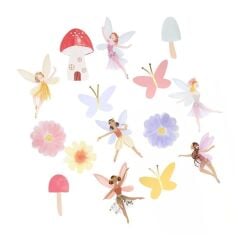 Meri Meri - Die-Cut Peri Sticker - 25 Adet