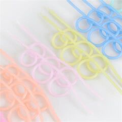 Meri Meri - Pastel Loopy Candles - Pastel Renk Kıvrımlı Mumlar - 16 Adet