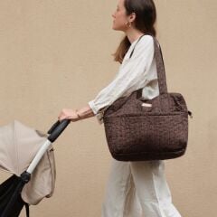 Nobodinoz Hyde Park Bebek Bakım Çantası, Leonie Brown