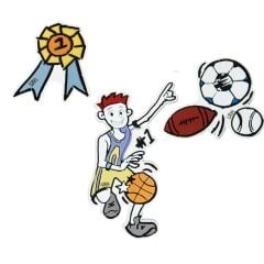 LIGHT PLUS NINE Rozet Athlete Set