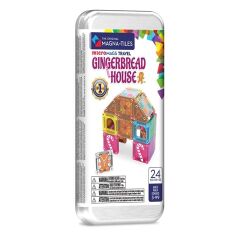 MAGNA-TILES® - Travel Gingerbread House - Micromags Seyahat Seti - 24 Parça